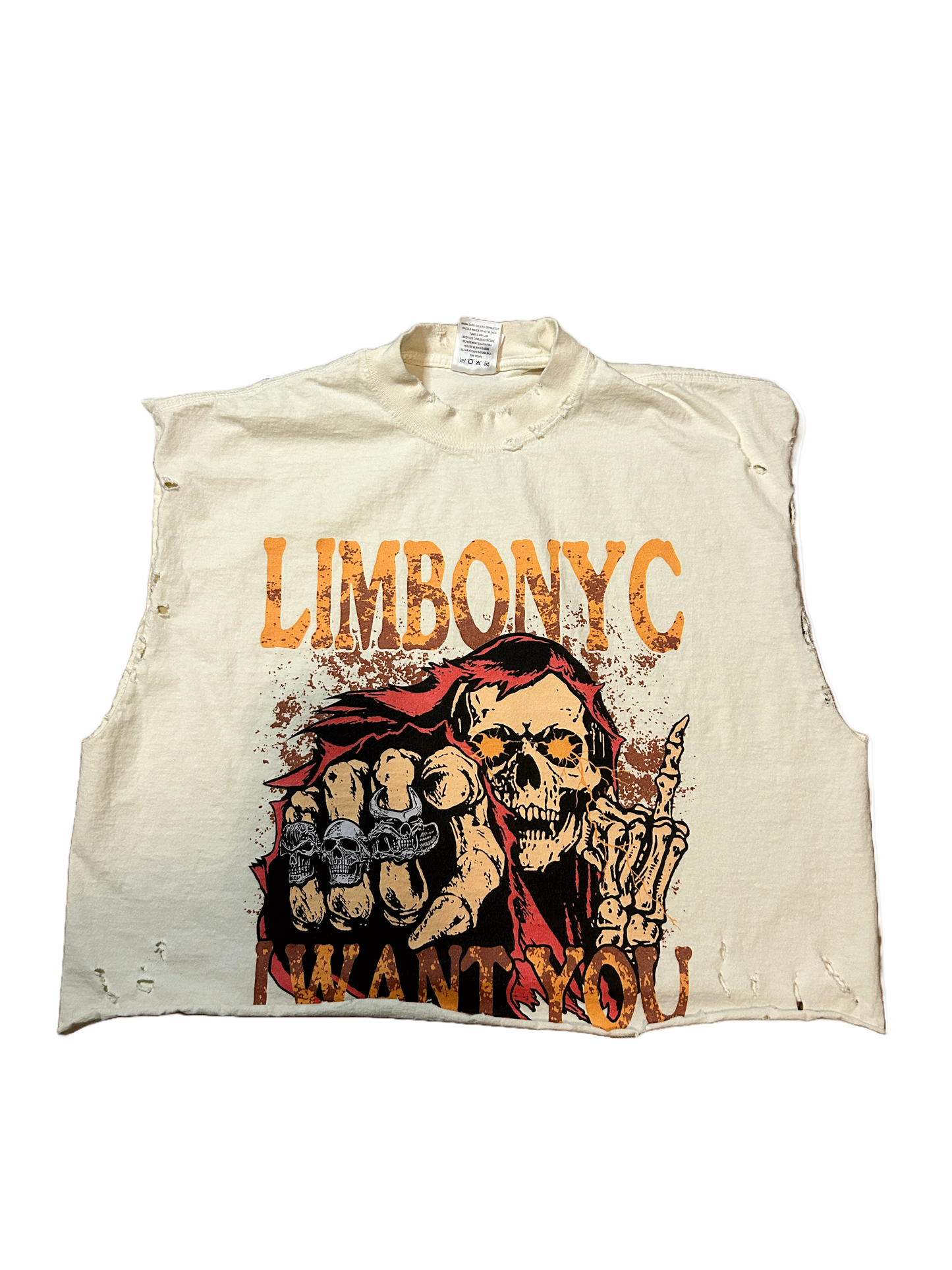 I WANT YOU CUT OFF SHIRT