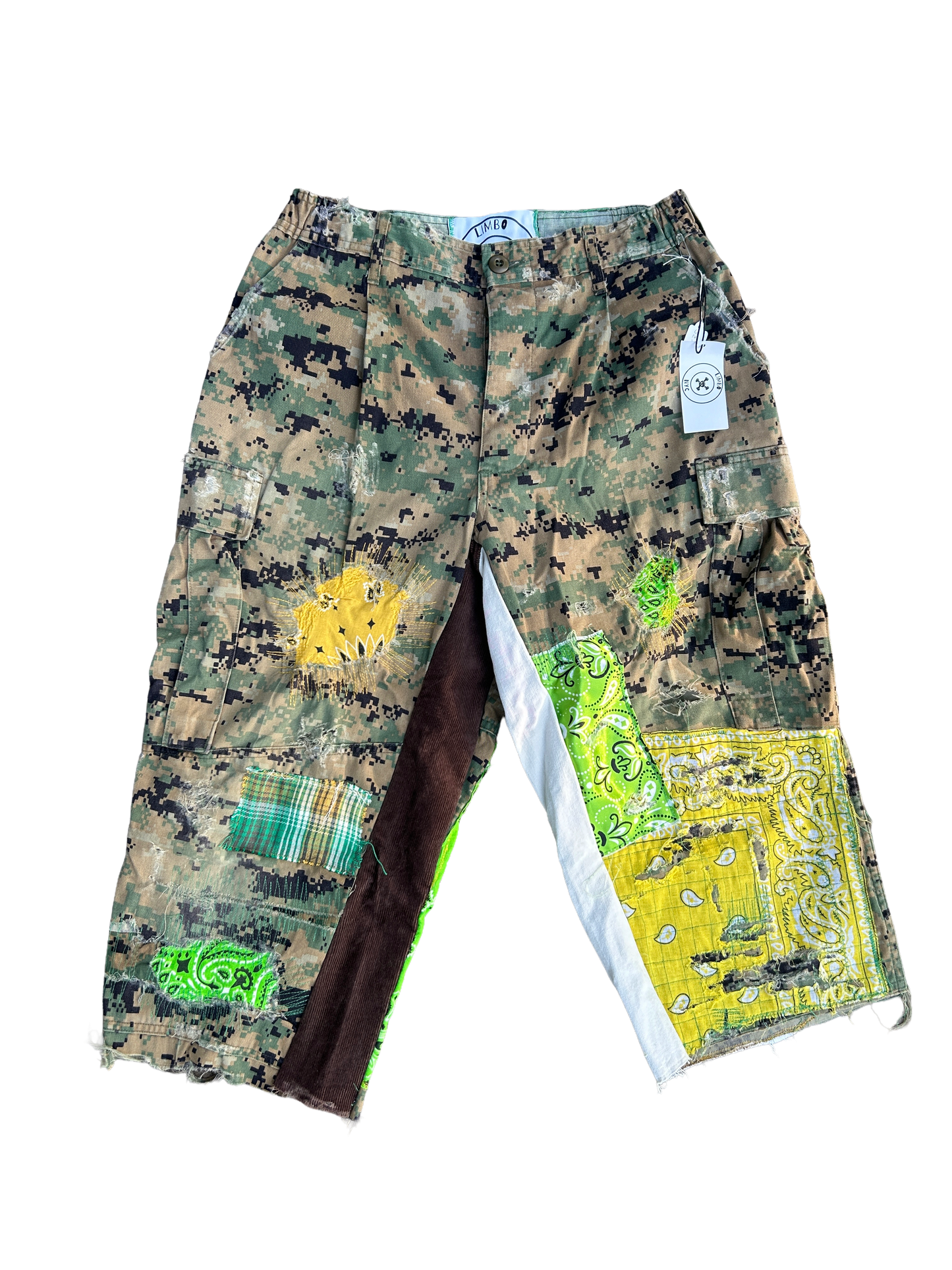 ALIEN CAMO CUT OFFS “ROUGE”
