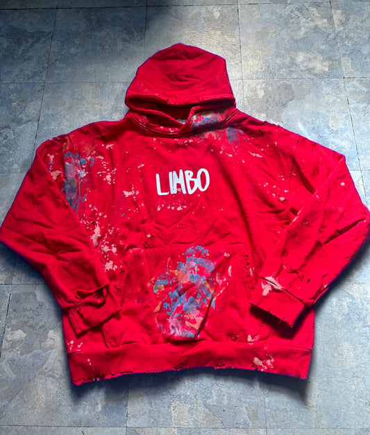 CANVAS HOODIE RED