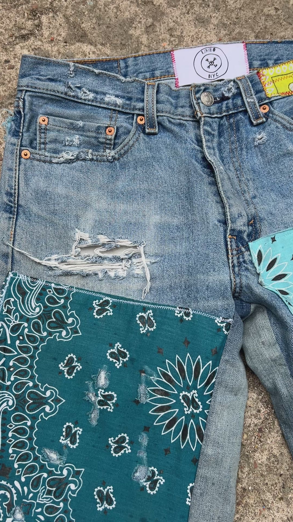 FRANKENSTEIN DENIM “BOARD GAMES”