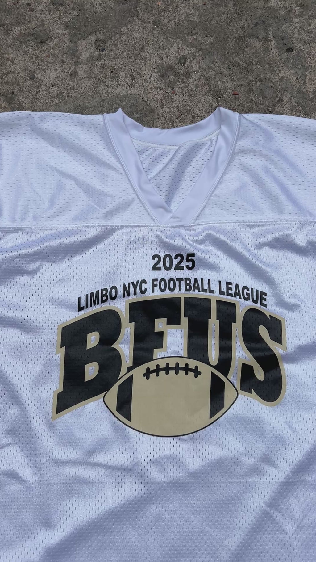 BRAIN FACE X LIMBO FOOTBALL JERSEYS